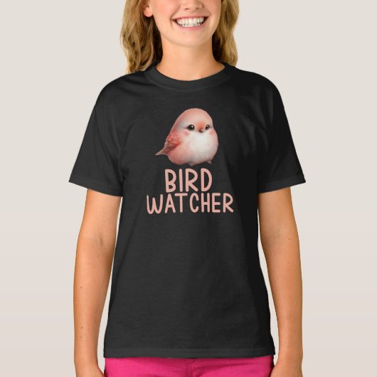 Bird Watcher Kids T-shirt (Voorkant)