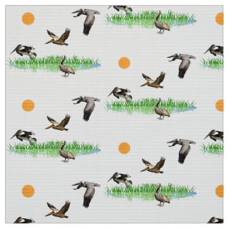 Bird Watcher Pelicans Stof