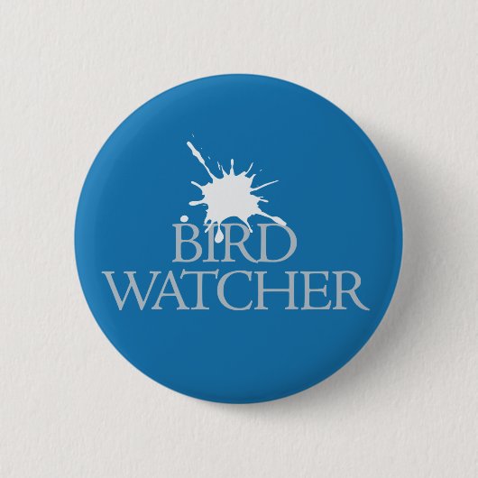 Bird Watcher Ronde Button 5,7 Cm (Voorkant)