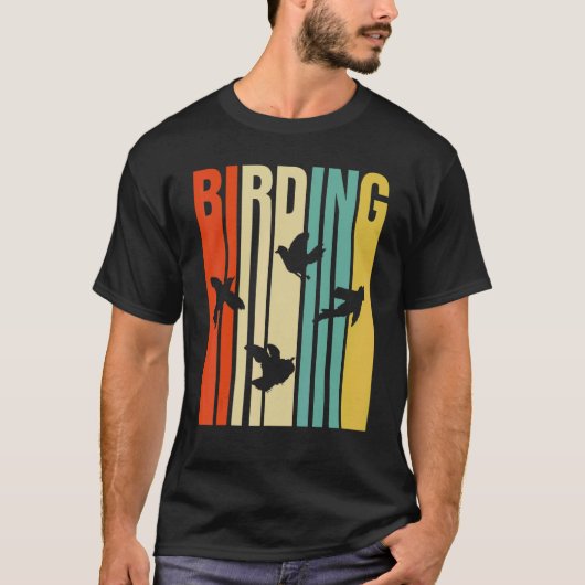 Bird Watching Birding Twitcher Bird Birding T-shirt (Voorkant)