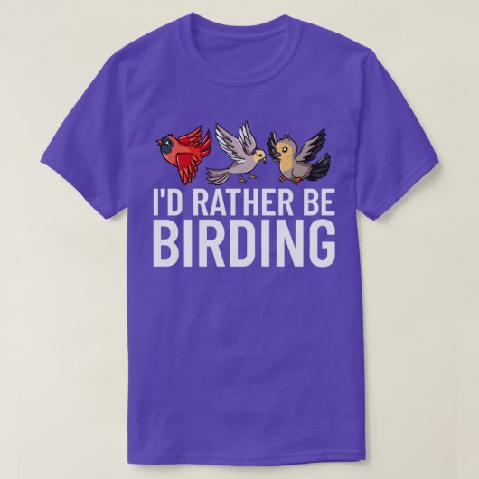 Bird Watding Birding Binocular Camera Beginner 5 T-shirt (Design voorkant)