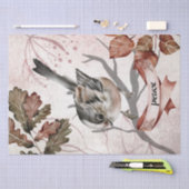 Bird Waterverf Herfst Mysterious Autumn Oracle Tissuepapier (Craft)