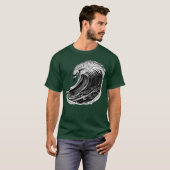 Bird Wave vriend T-shirt (Voorkant volledig)