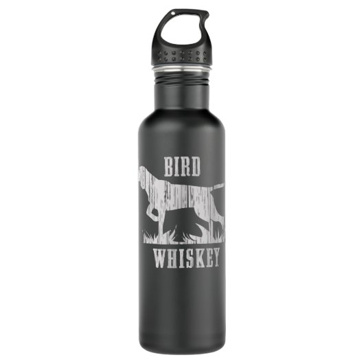 Bird Whiskey Dog Waterfles (Voorkant)