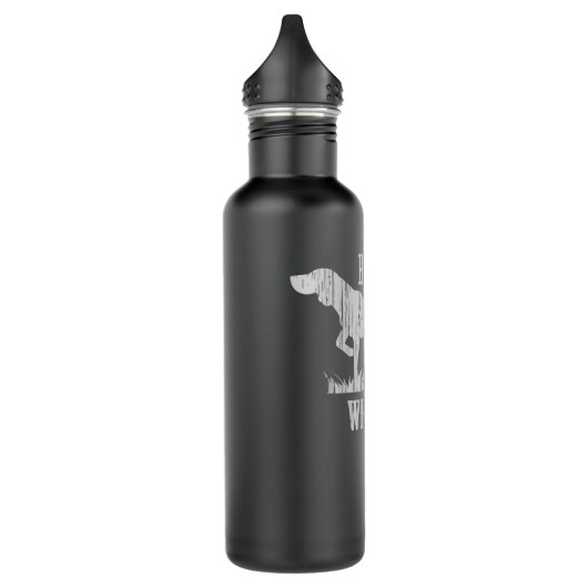 Bird Whiskey Dog Waterfles (Links)