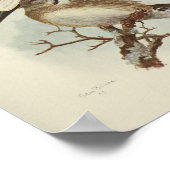 Bird Yellow Brown Print (Hoek)