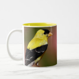 Bird yellow_iphone tweekleurige koffiemok