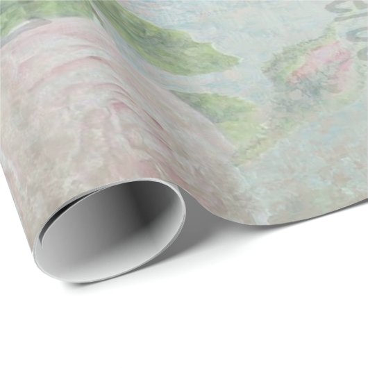 Birdcage Blossom Cadeaupapier (Rol Hoek)