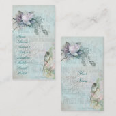 Birdcage Blossom Visitekaartje (Voorkant / Achterkant)