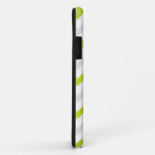 Birdcage Chevron ZigZag  Green iPhone 5 Case-Mate iPhone Case (Achterkant/rechts)