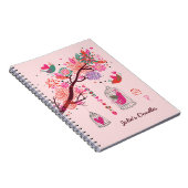 Birdcage Doodles Notitieboek (Rechterzijde)