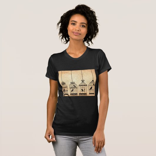 Birdcage Silhouettes T-shirt (Voorkant volledig)