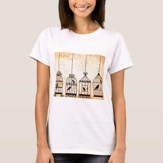Birdcage Silhouettes T-shirt (Voorkant)