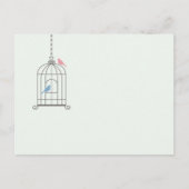 Birdcage Trouwtafel Nummer Kaarten (Voorkant)