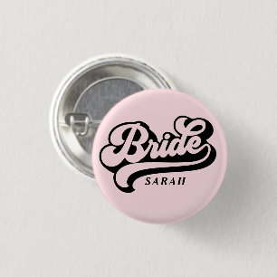 Birde Babe op maat gemaakte naam badge knop Ronde Button 3,2 Cm