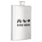 Birder Birdwatcher Funny Bird Nerd Flacon (Rechts)