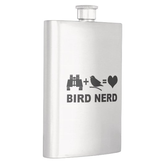 Birder Birdwatcher Funny Bird Nerd Flacon (Rechts)