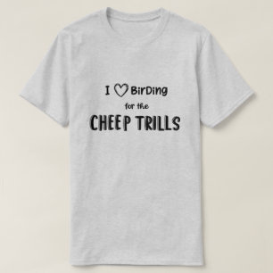 Birder Vogelplezier Vogel kijken Gift Club T-shirt