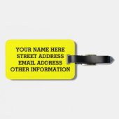 Birders Gonna Bird Bagagelabel (Achterkant horizontaal)