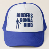 Birders Gonna Bird Trucker Pet (Voorkant)