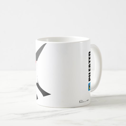 BirdFace Pileated Mok (Voorkant rechts)