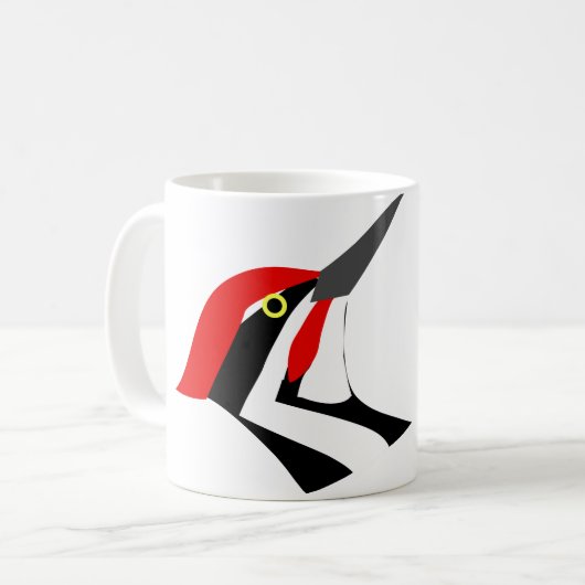 BirdFace Pileated Mok (Voorkant links)