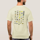 BirdFace Warblers T-Shirt (Achterkant)