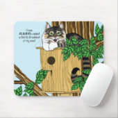 Birdhouse Bed Ontbijt Kat Muismat (Met muis)