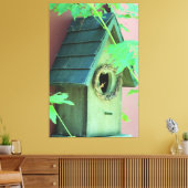 Birdhouse Canvas Kunst (Insitu (Woonkamer))
