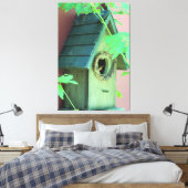 Birdhouse Canvas Kunst (Insitu (Slaapkamer))