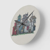 Birdhouse Collectie Ronde Klok (Hoek)