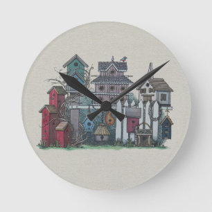 Birdhouse Collectie Ronde Klok