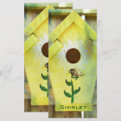 Birdhouse door Shirley Taylor (Voorkant / Achterkant)