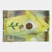 Birdhouse door Shirley Taylor Theedoek (Horizontaal)