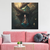 Birdhouse Dreams Canvas Afdruk (Insitu (Woonkamer))