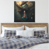 Birdhouse Dreams Canvas Afdruk (Insitu (Slaapkamer))