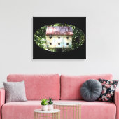 Birdhouse Edited Canvas Afdruk (Insitu (Woonkamer))