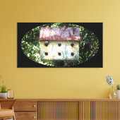Birdhouse Edited Canvas Afdruk (Insitu (Woonkamer))