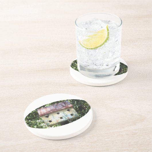 Birdhouse Edited Onderzetter (Zijkant)