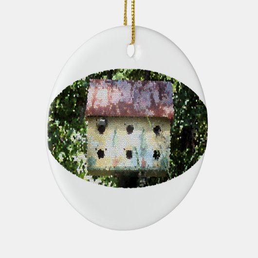 Birdhouse Edited Ornament (Rechts)