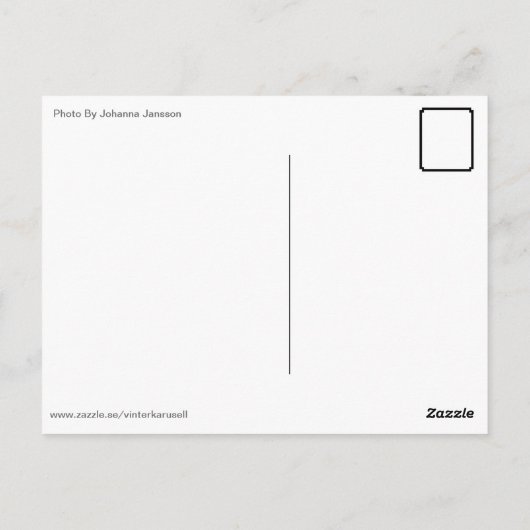 BirdHouse/Fågelhus Briefkaart (Achterkant)