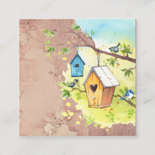 Birdhouse Informatiekaartje (Voorkant)