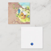 Birdhouse Informatiekaartje (Voorkant / Achterkant)