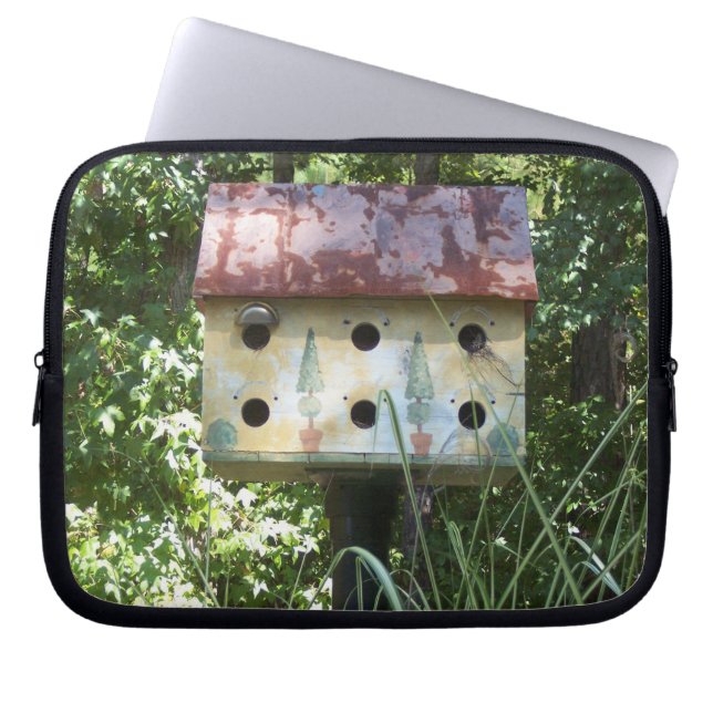 Birdhouse Laptop Sleeve (Voorkant)