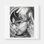 "Birdhouse" magneet (Voorkant)