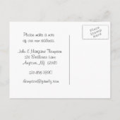 Birdhouse Nieuw Adres Briefkaart (Achterkant)