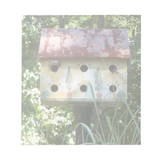 Birdhouse Notitieblok (Voorkant)