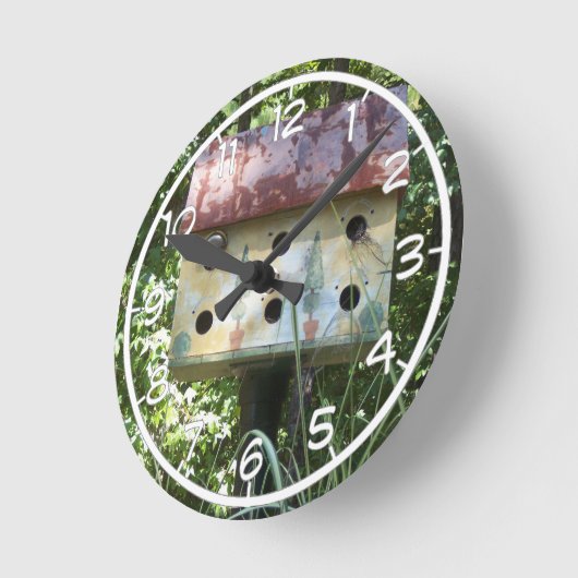Birdhouse Ronde Klok (Hoek)