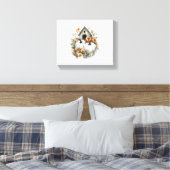 Birdhouse Shirt Country Pumpkin Canvas Afdruk (Insitu (Slaapkamer))