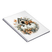 Birdhouse Shirt Country Pumpkin Notitieboek (Rechterzijde)